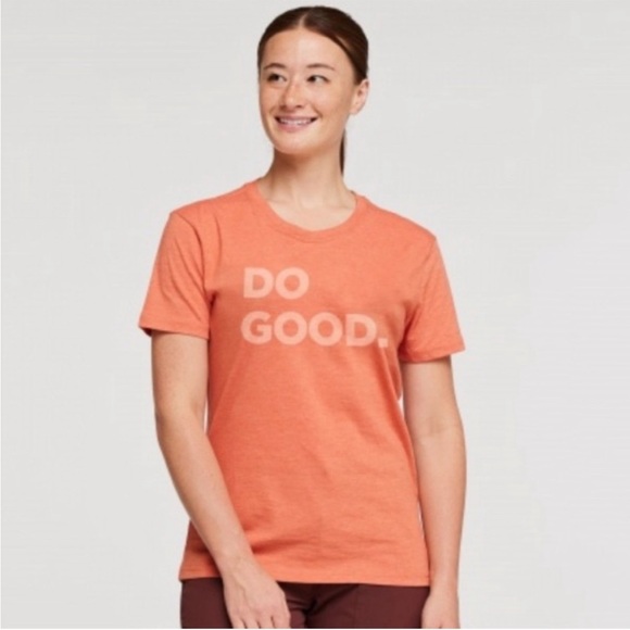 Cotopaxi Do Good T-Shirt Nectar Orange Large - Picture 1 of 6